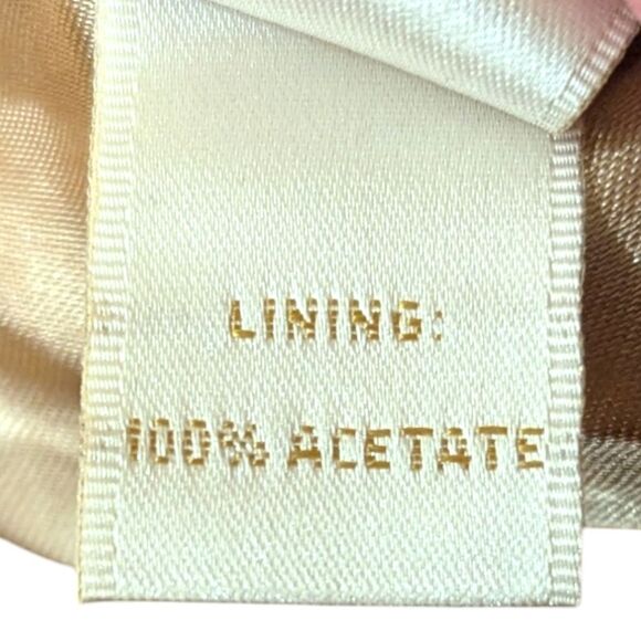 Fleurette x Loro Piana USA Womens 100% Wool Three Button Brown Long Coat Size 22 - Picture 12 of 12